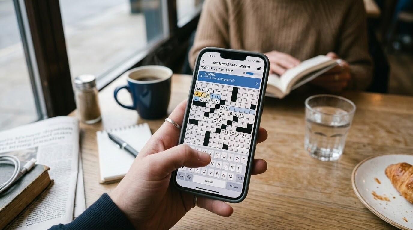 Spill kryssord gratis på mobilen – de beste appene