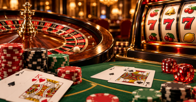 Ulike typer spill du finner på casino